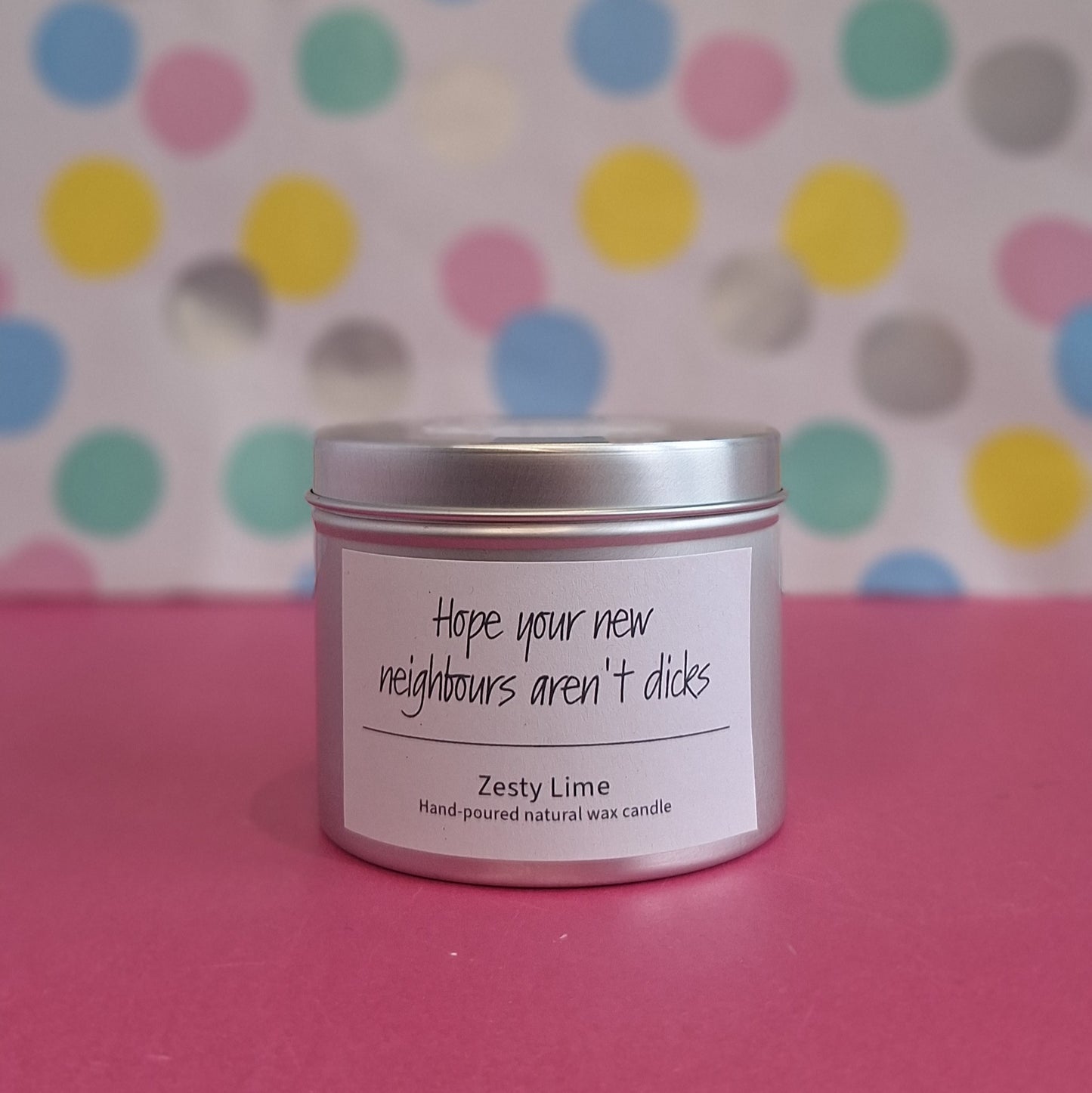 New neighbours - Natural wax candle