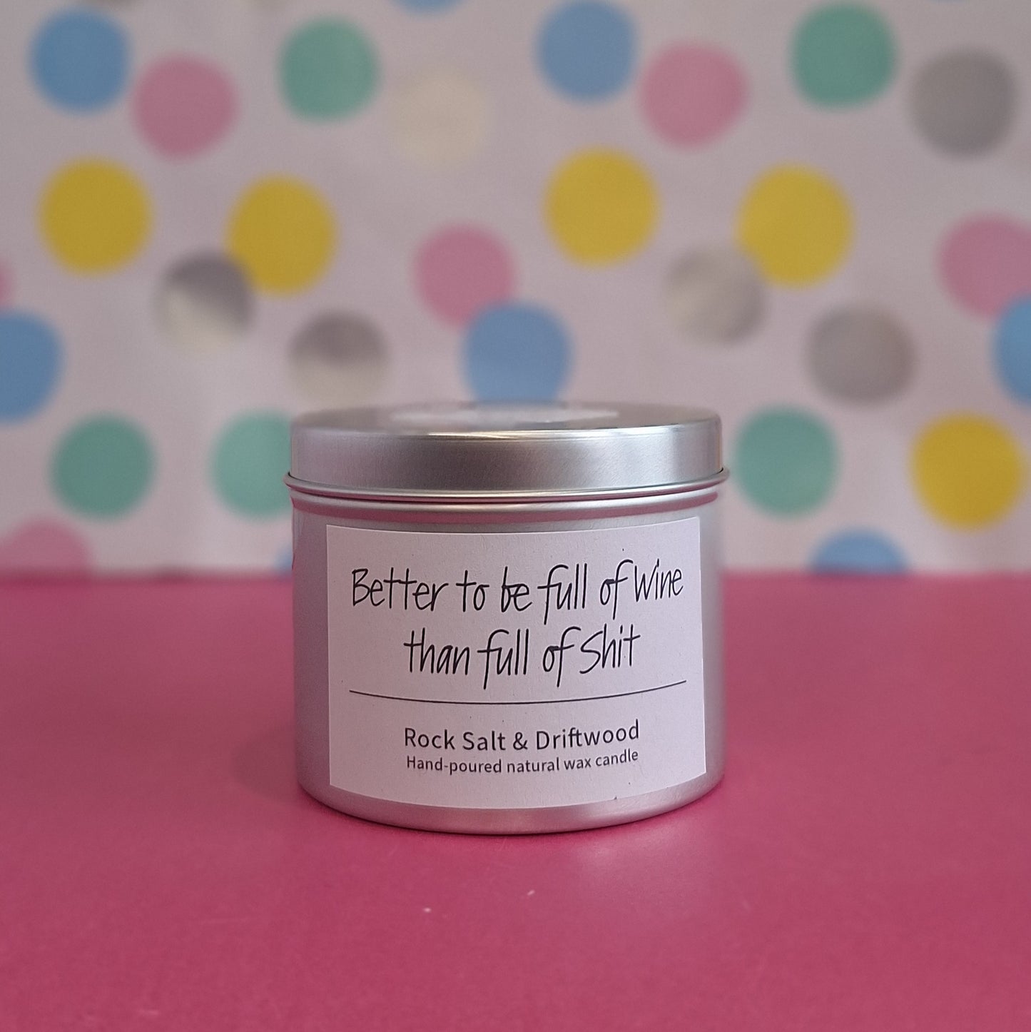 Full of Wine - Natural wax candle