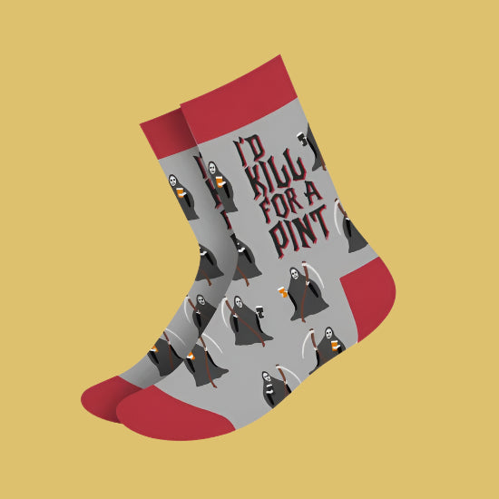 Kill for a Pint - Men's Bamboo Socks