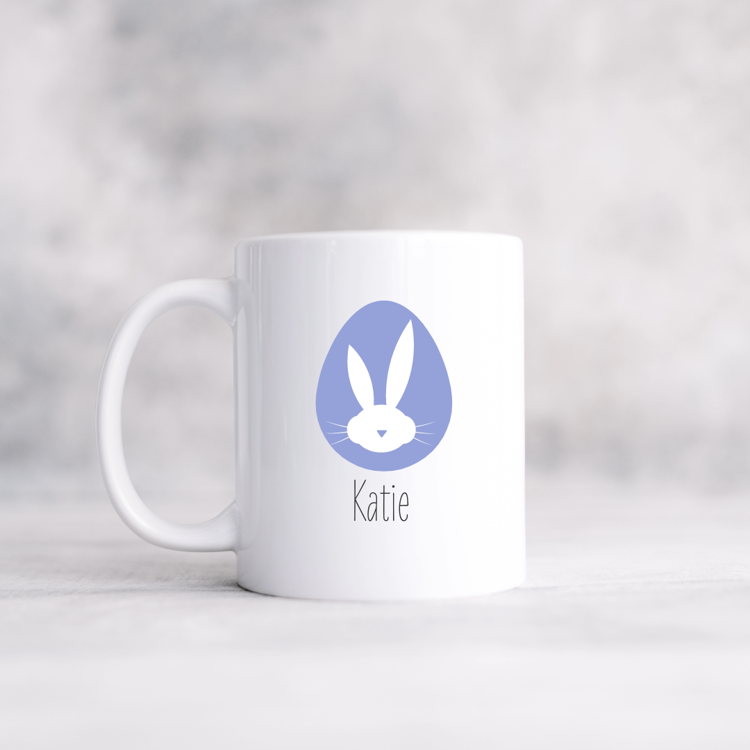 Personalised Easter mug with Easter Egg