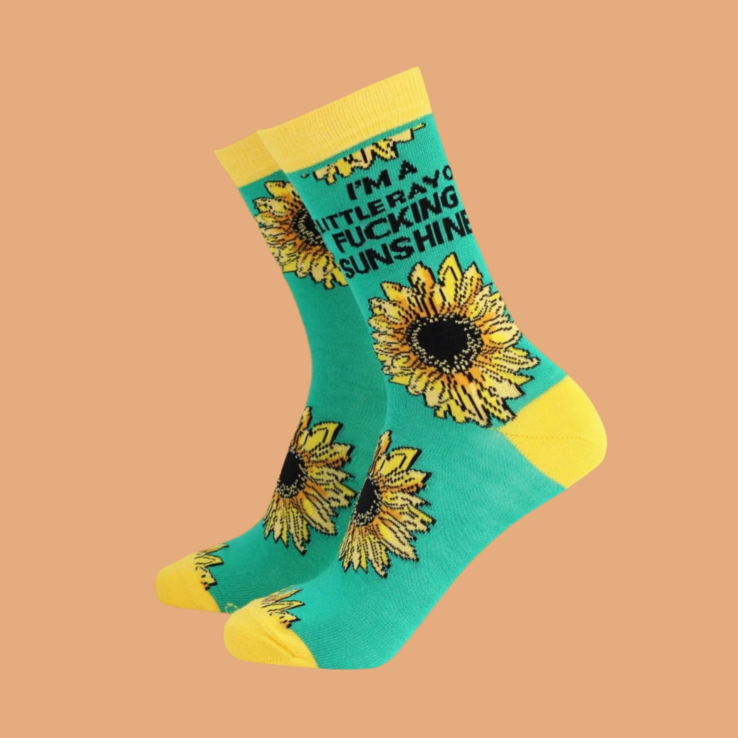 Ray Of Fucking Sunshine Women's Socks And Coaster Bundle