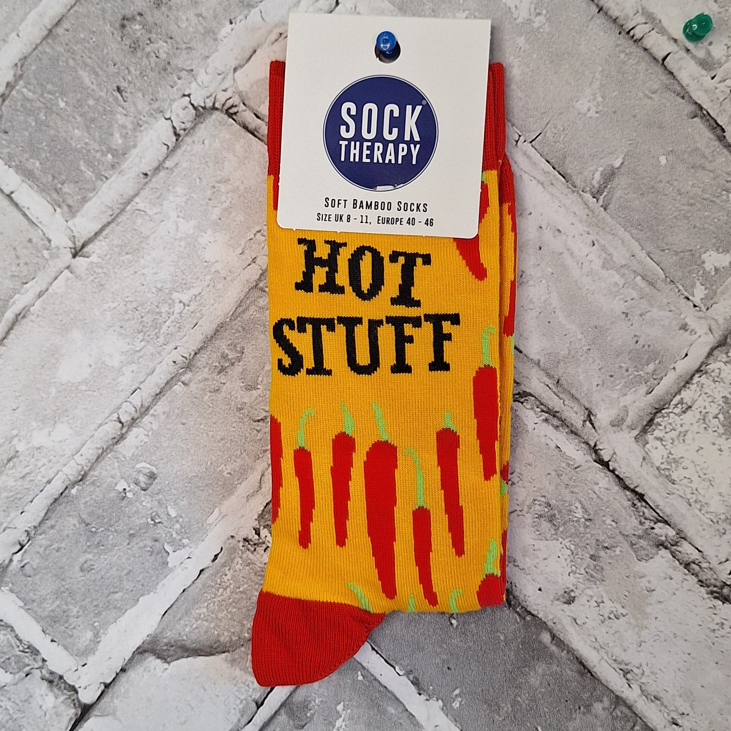 Hot Stuff (Chillies) - Men's Bamboo Socks