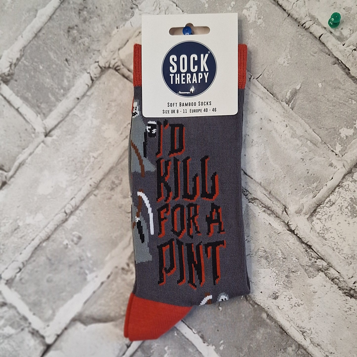 Kill for a Pint - Men's Bamboo Socks