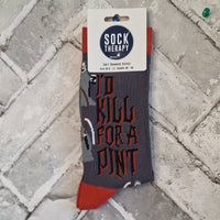 Kill for a Pint - Mens Bamboo Socks