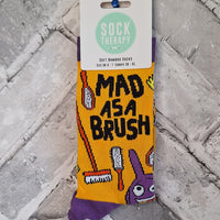 Mad as a Brush - Women's Bamboo Socks