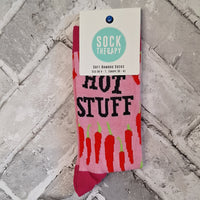 Hot Stuff (Chillies) - Women's Bamboo Socks