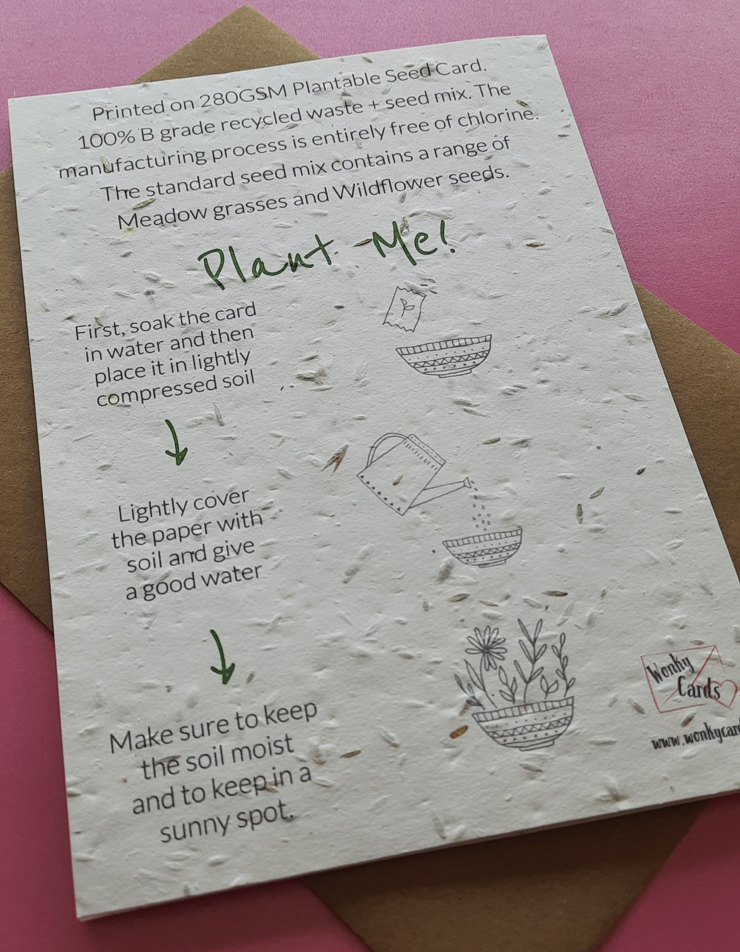 Thanks a Bunch! - Plantable Seed Card