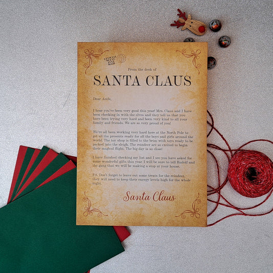 Personalised Santa Letter